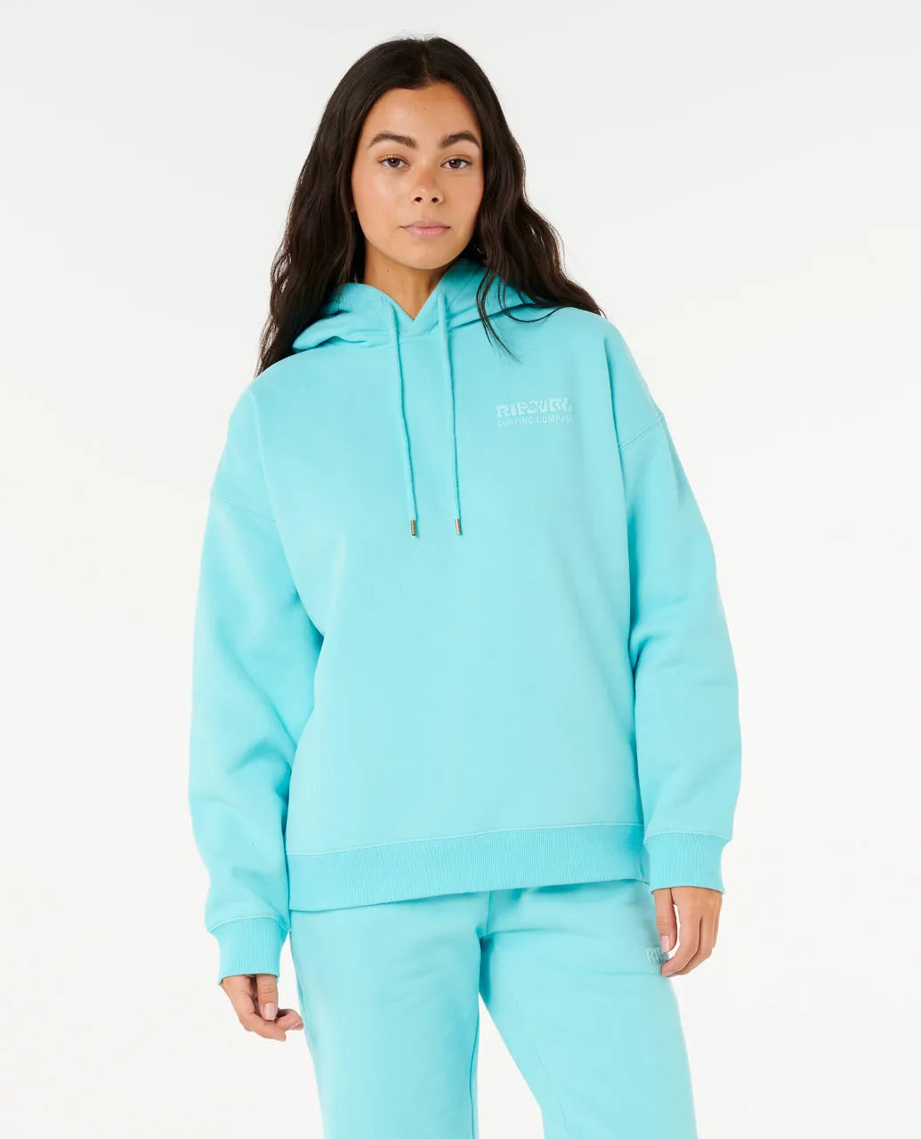 RIP CURL Surf Puff Heritage Hoodie Electric Blue