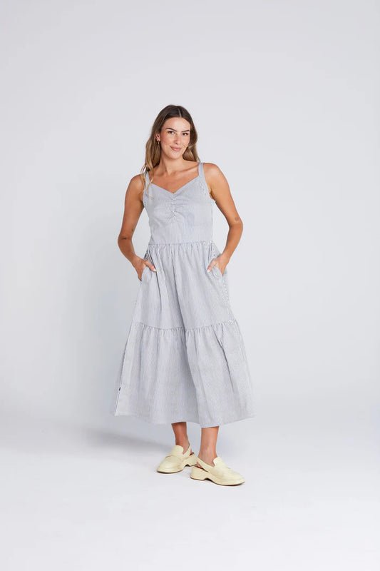 THING THING Sweet Ziggy Dress Seaside Stripe