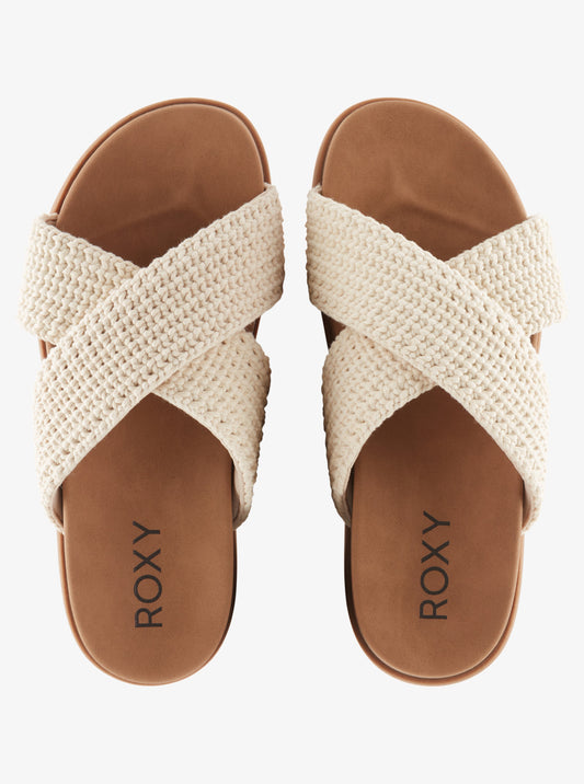 ROXY Womens Syena Sandal Cream