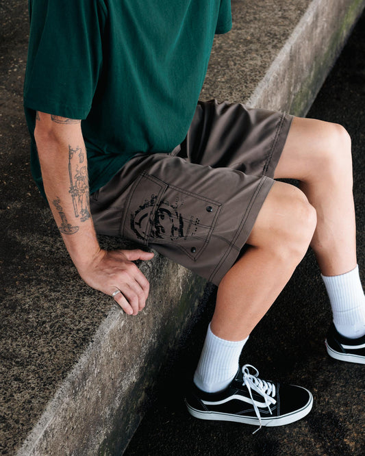 BILLABONG Throw On 22" Boardshort Gravel