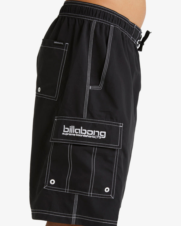 BILLABONG Throw On Boardshort Black