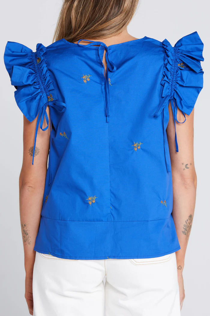 THING THING Tiesy Top Cobolt Blue