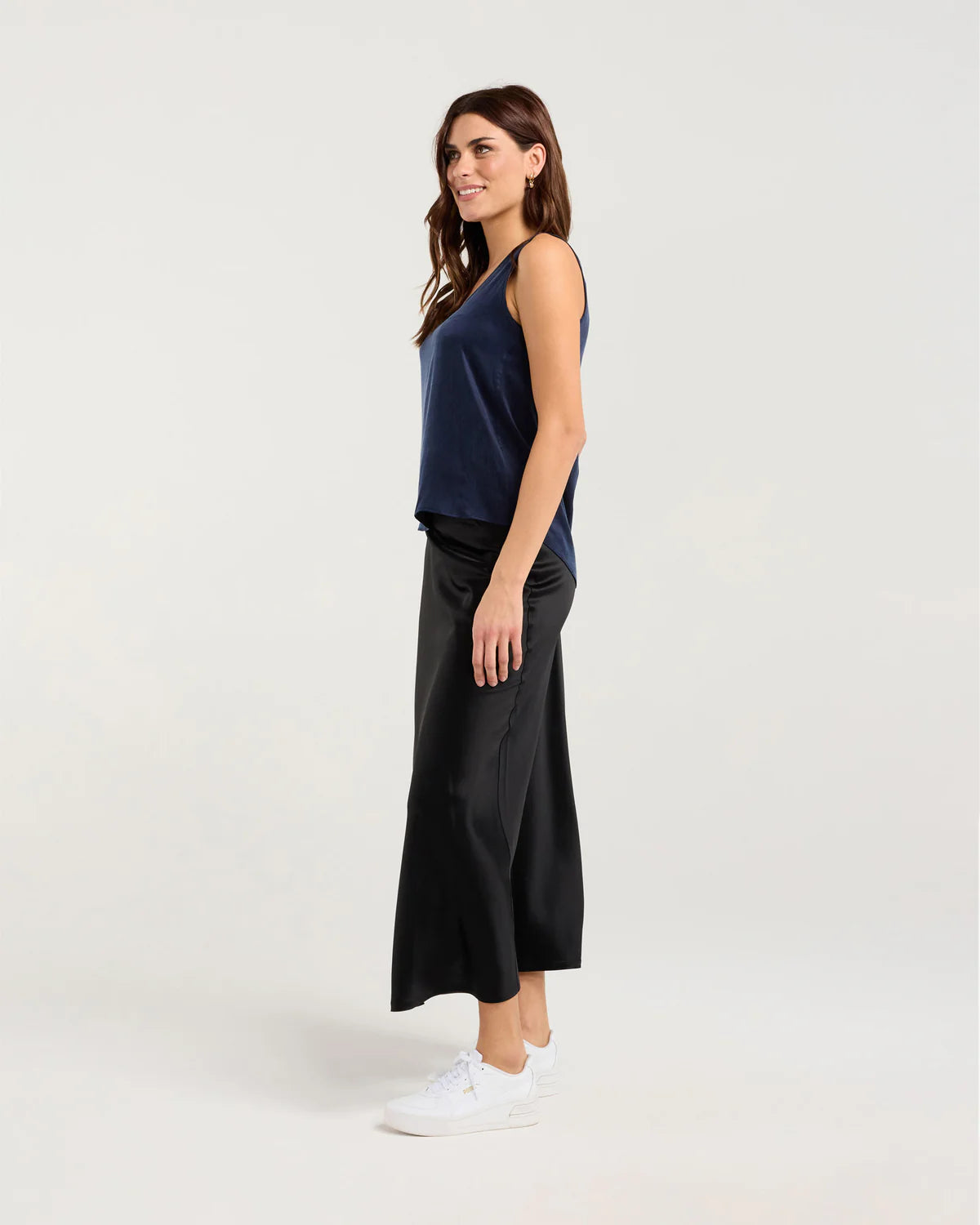 BLACKSTONE Tiffany Bemberg Tank Indigo