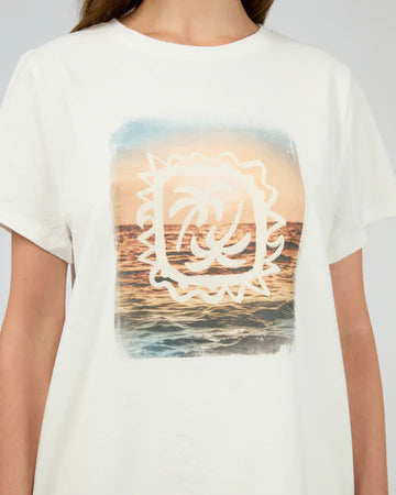 ALL ABOUT EVE Toledo Daily Tee Vintage White