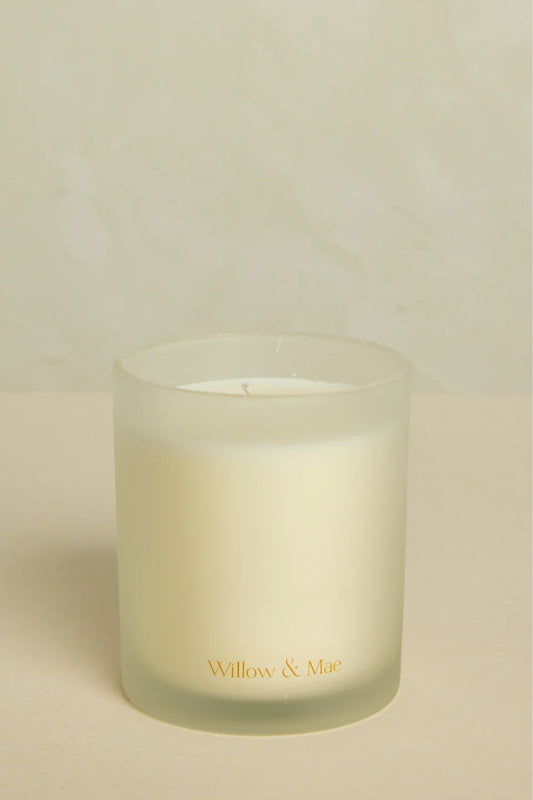 WILLOW + MAE Tranquil Night Spiced Sandalwood & Amber 230g Soy Candle