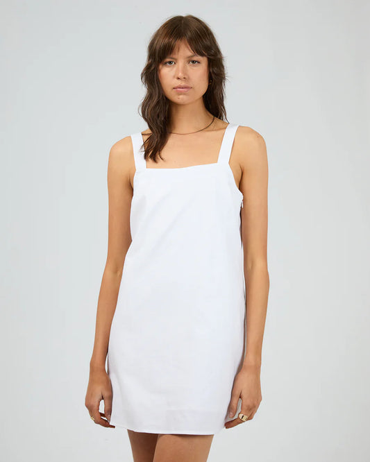 Silent Theory Willa Mini Dress White