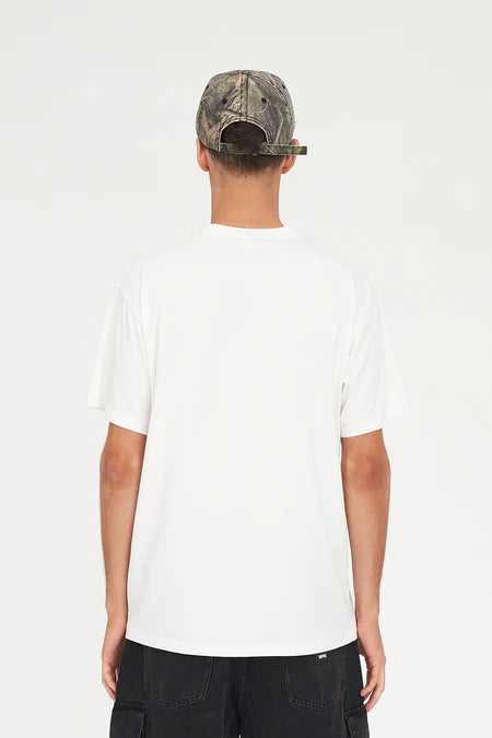 HUFFER Woodhill Sup Tee White