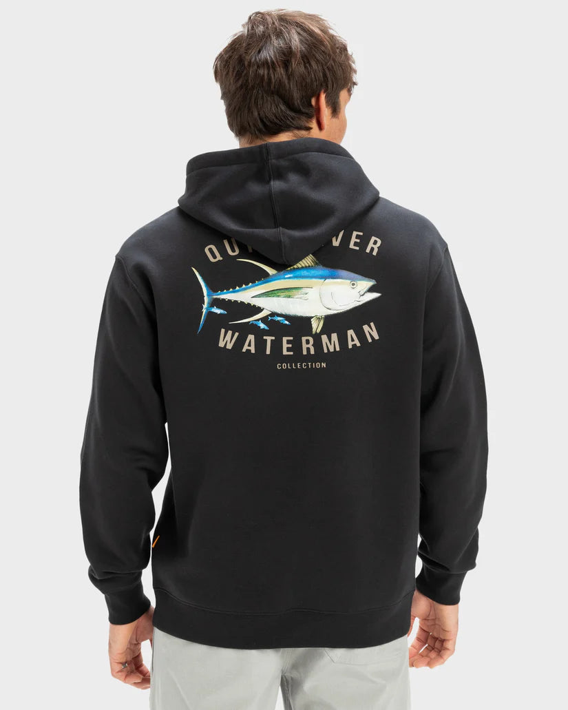 Quiksilver Yellow Fin Hoodie Black