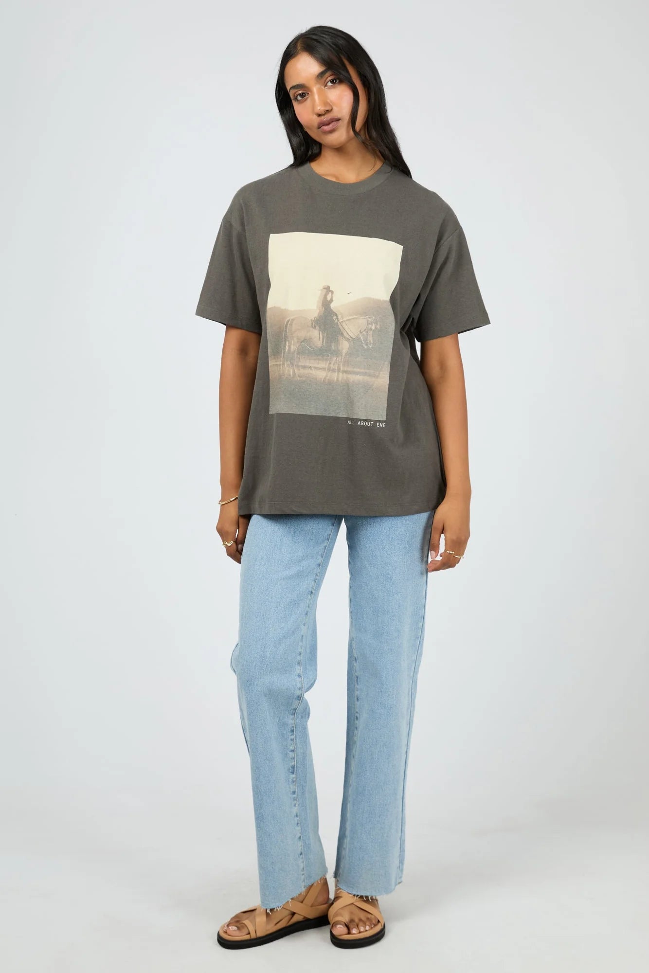ALL ABOUT EVE Yellowstone Relaxed Tee