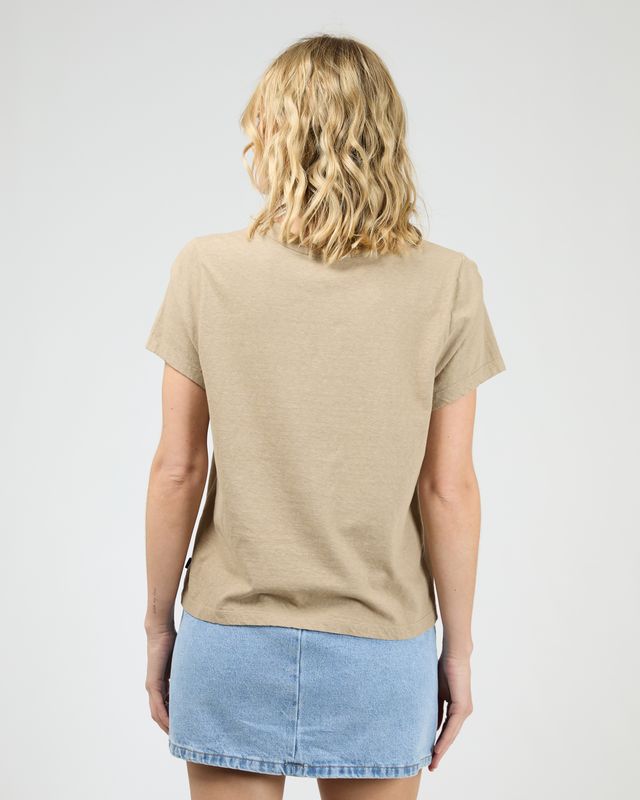 ALL ABOUT EVE Young Hearts Tee Stone
