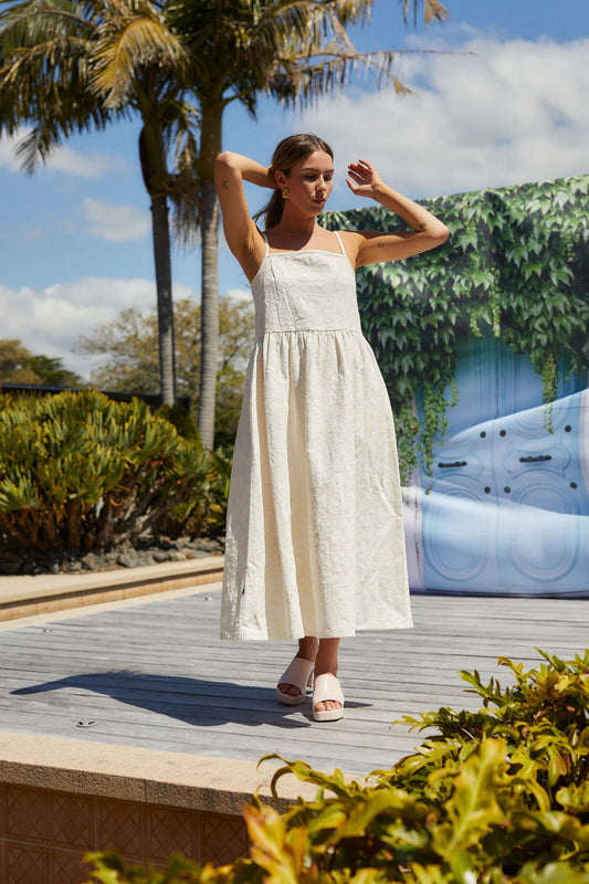 THING THING Ziggle Dress Creamy Daisy