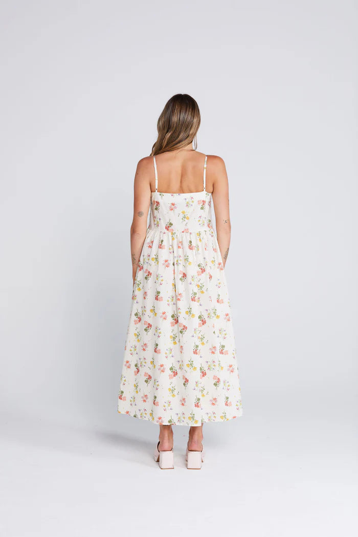THING THING Zinnia Dress Summer Haven Print