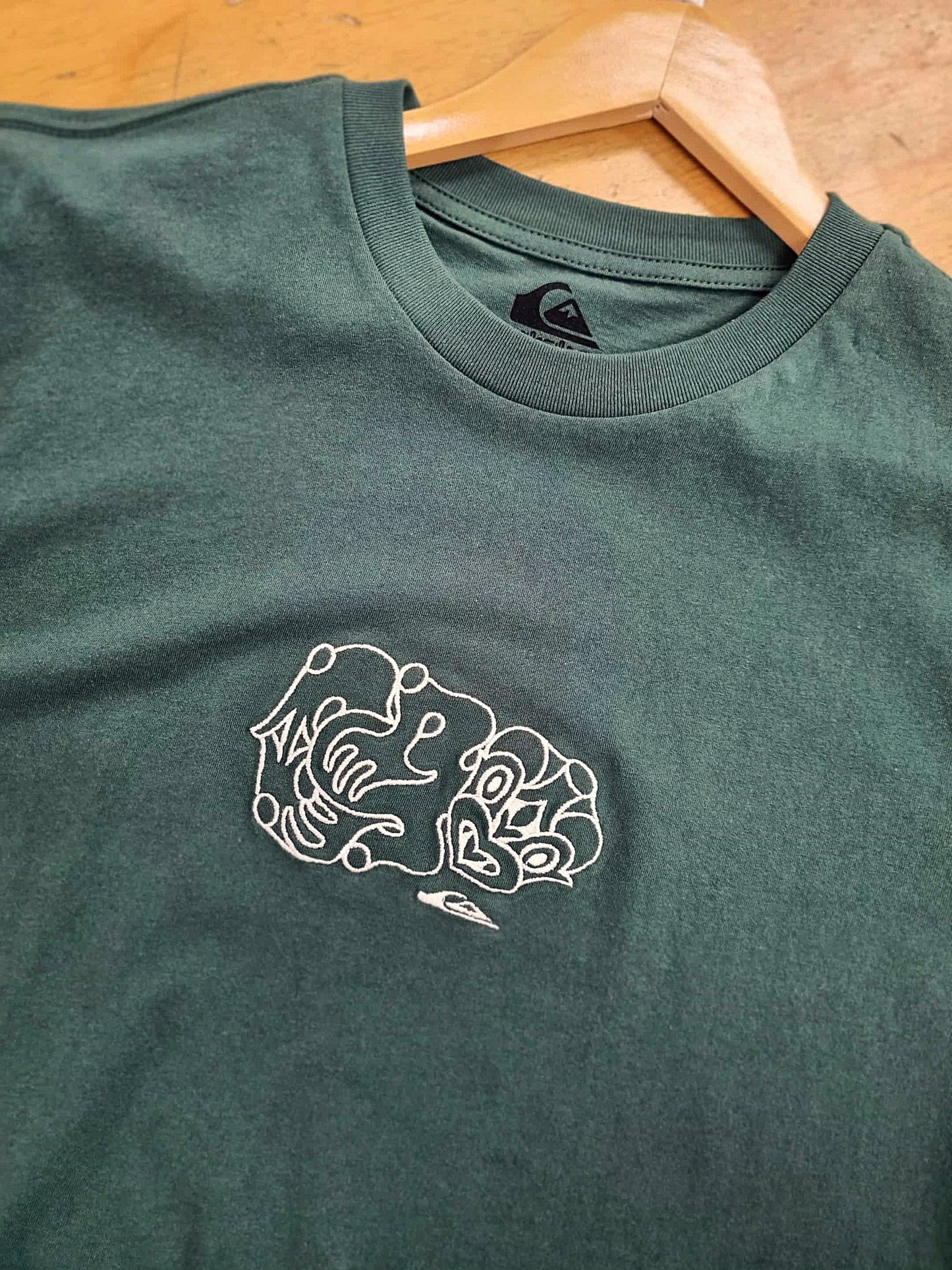 Quiksilver Tiki Tee Jungle Green
