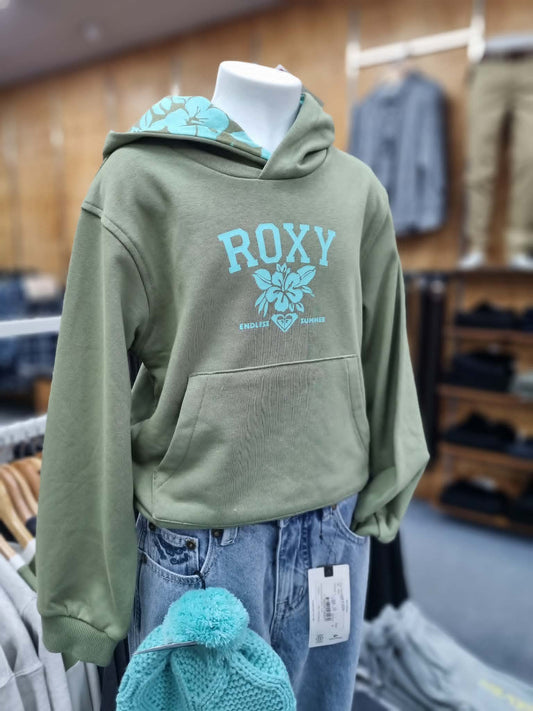 ROXY Girl Hope You Trust 2 Pullover Hoodie 4-14 years