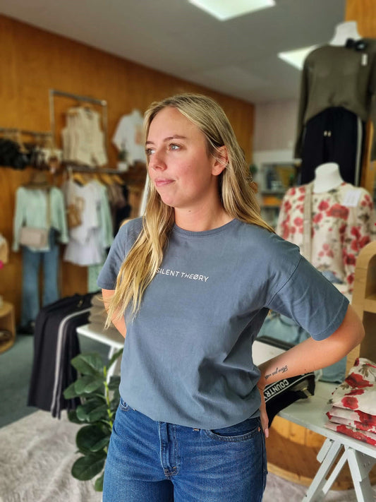 SILENT THEORY Logo Tee Ink