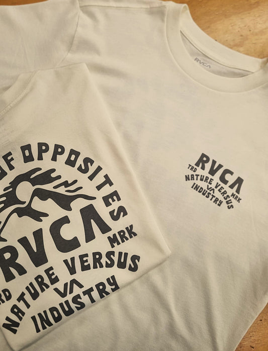 RVCA Ridge Tee Antique White