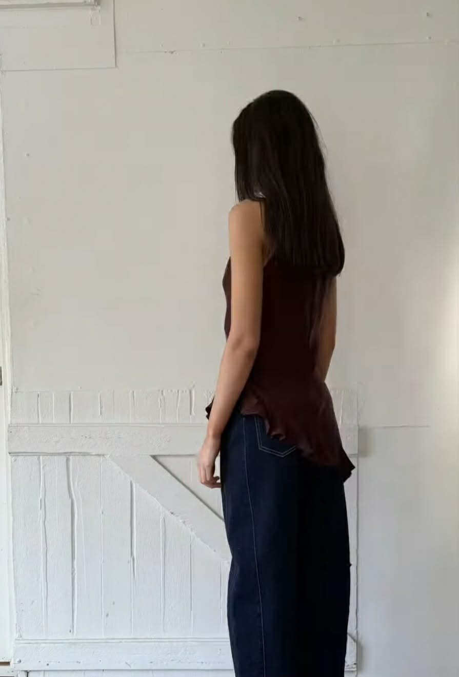 MON RENN Eadie Top Chestnut