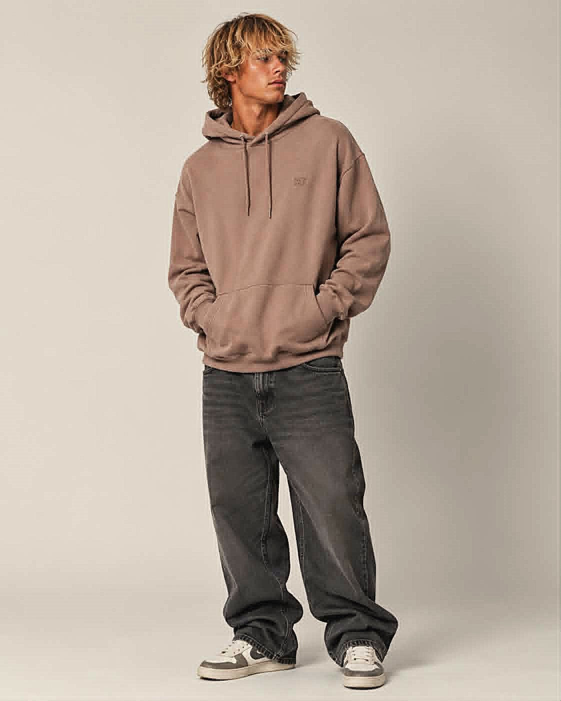 Billabong Premium Wave Washed Pullover Hoodie Mocha