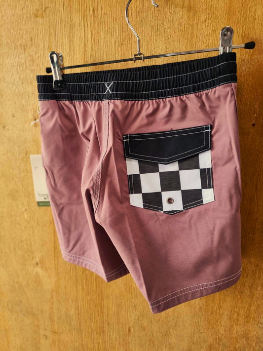 Quiksilver Boys Orig Straight Leg Volley Grape Shake