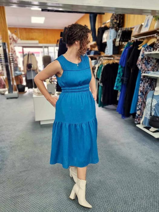 ET ALIA Ava Dress Marine Blue