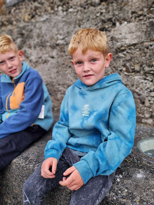 Rip Curl Grom Energy Tie Dye Hood Boys 1-8 years