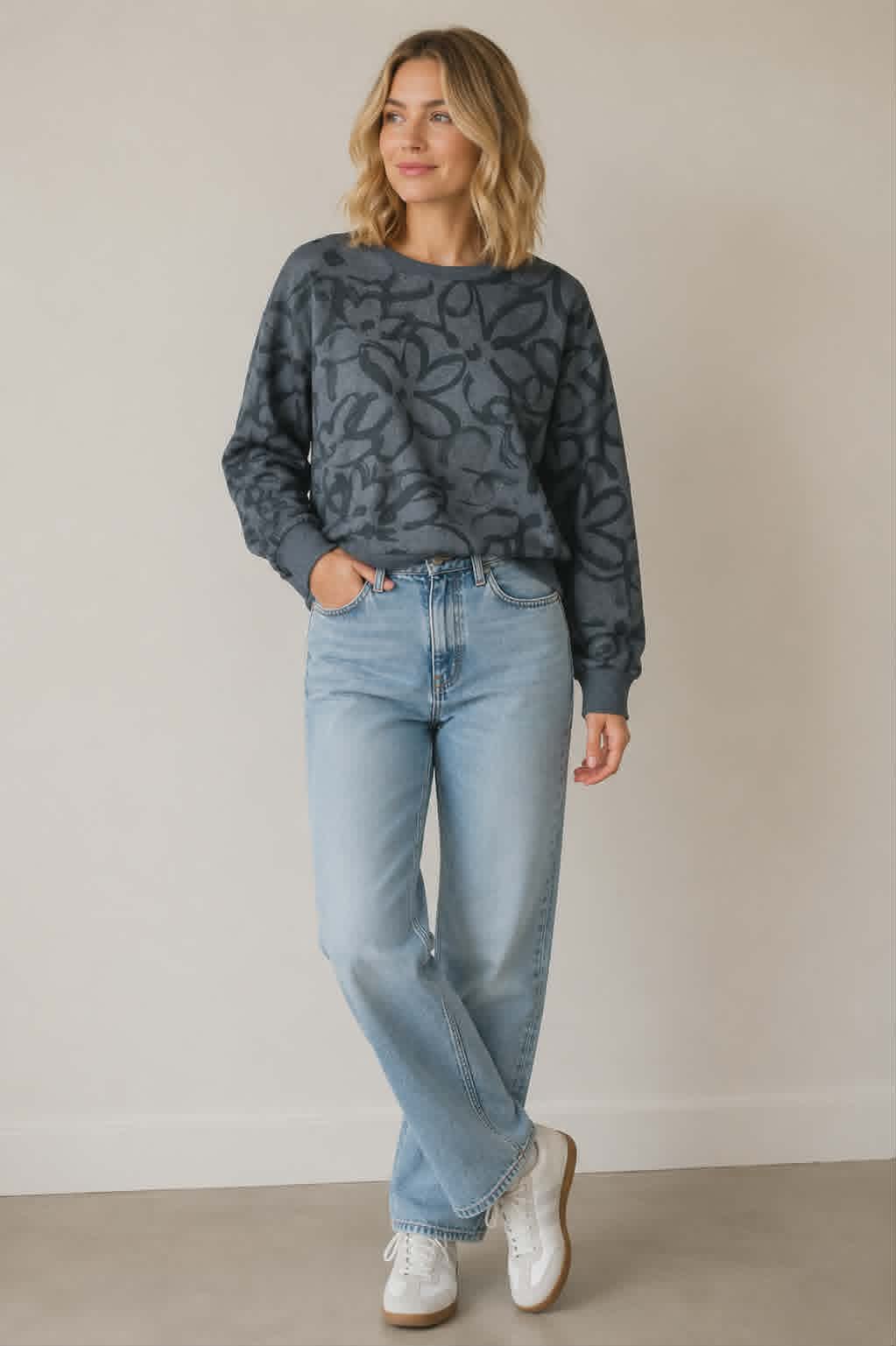 SEDUCE Elowen Sweat Grey