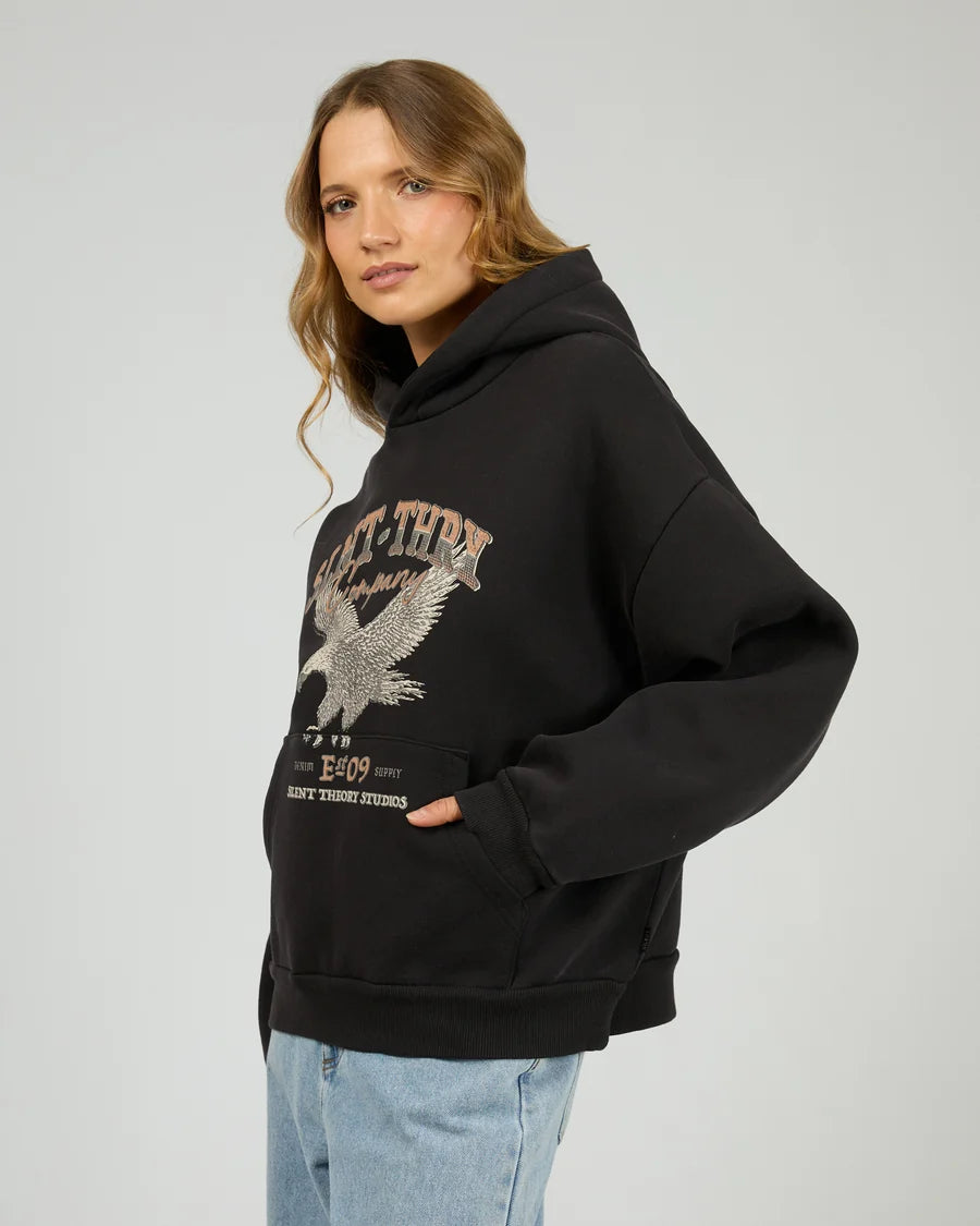 SILENT THEORY Ambient Hoodie Black