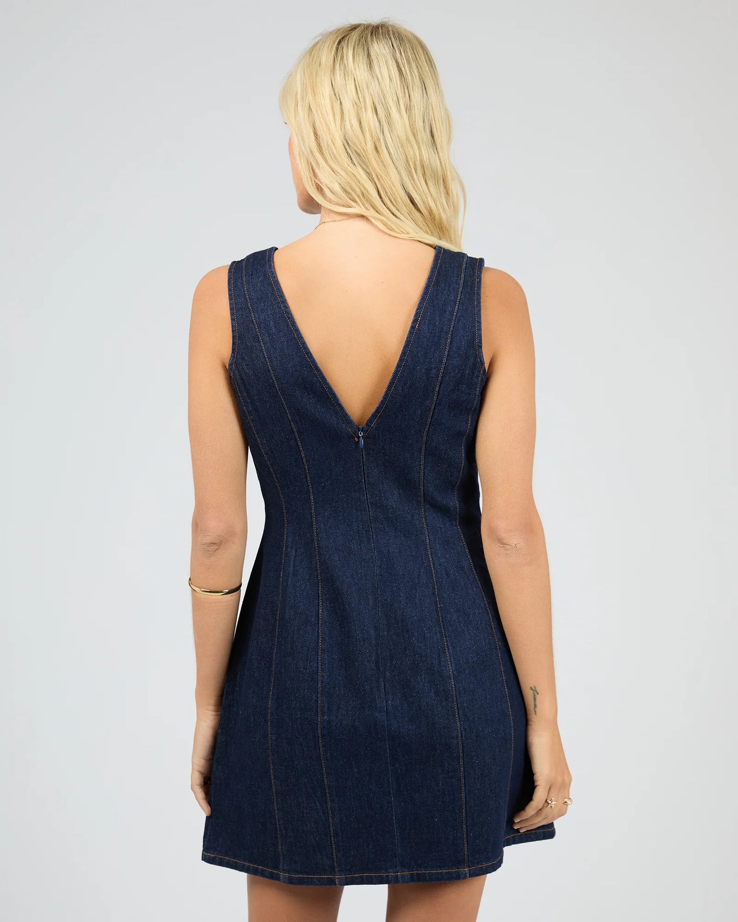 ALL ABOUT EVE Marlo Denim Dress Indigo
