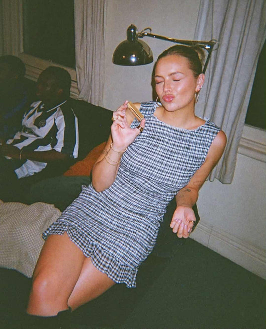 HUFFER Rooney Gigi Shirred Dress