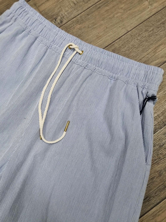 HUFFER Cruise Lounge Pant Bay Blue Stripe