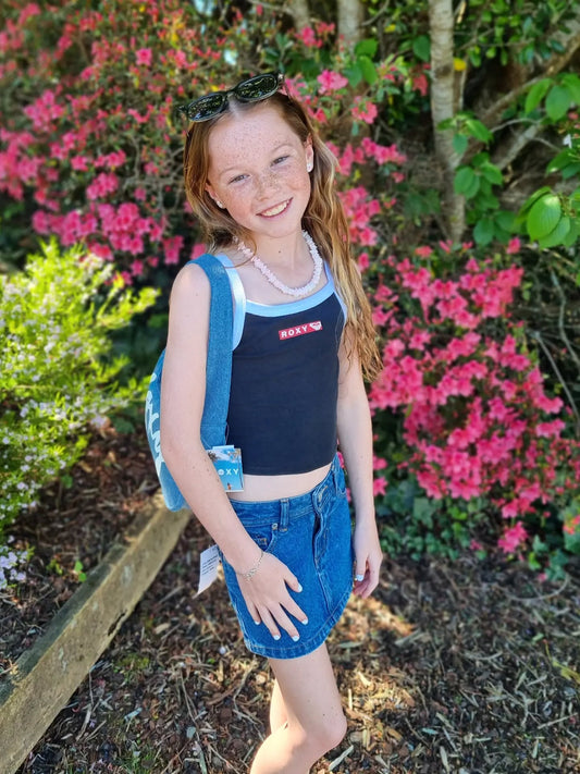 ROXY Girls Rewind Me Cami Tank 8-14 years