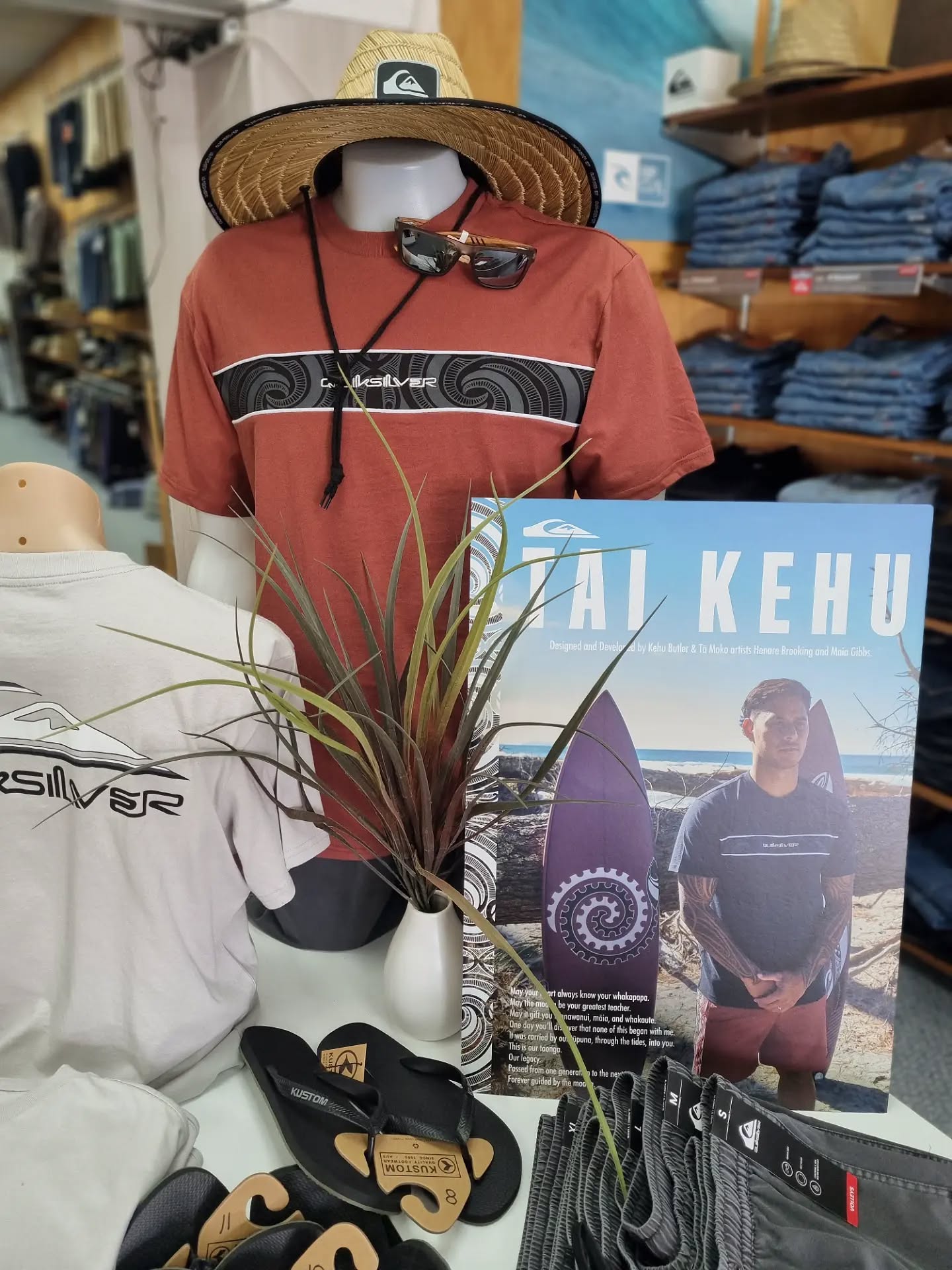 QUIKSILVER Takarangi Panel Tee