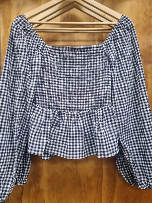 HUFFER Catalina Lover Top Navy/Chalk