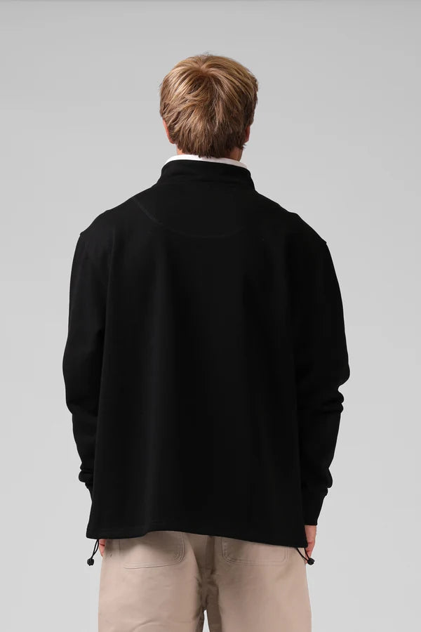 RPM 90's 1/4 Zip Pullover Black/White