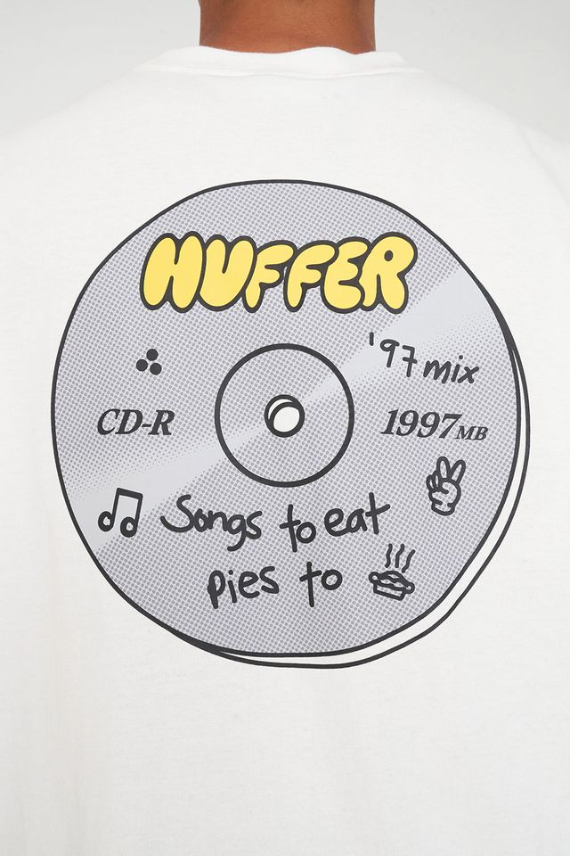 HUFFER 97 Mix Block Tee Chalk