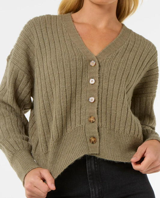 Rip Curl Afterglow Cardigan Olive