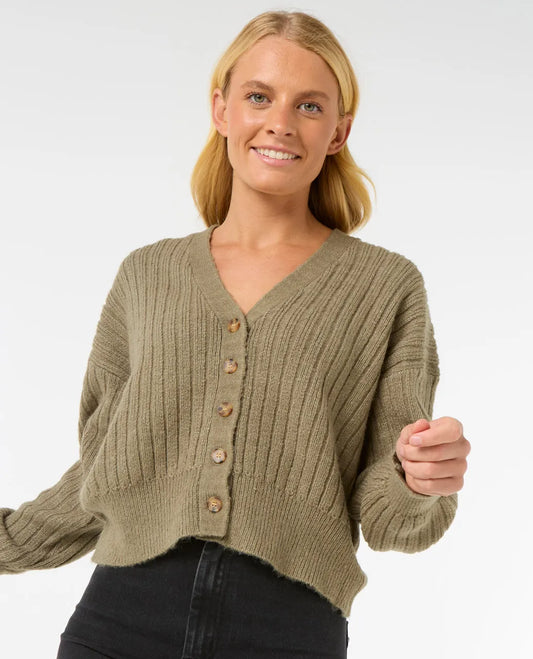 Rip Curl Afterglow Cardigan Olive