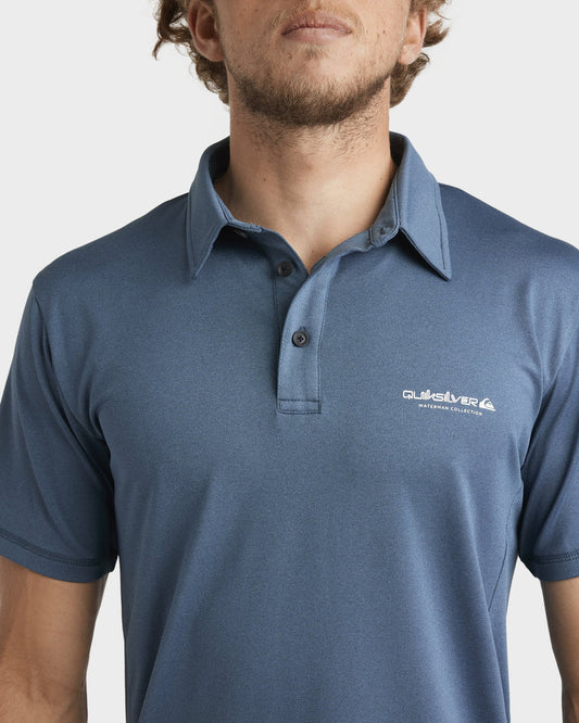 QUIKSILVER Baitball Polo Shirt Navy