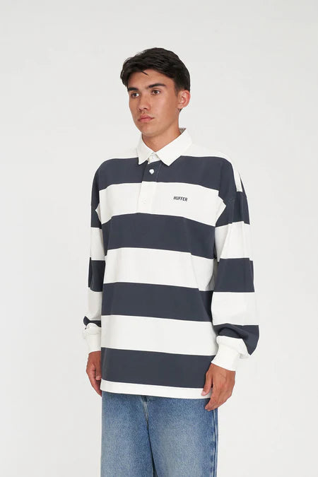 HUFFER Benson Long Sleeve Grand Rugby Jersery