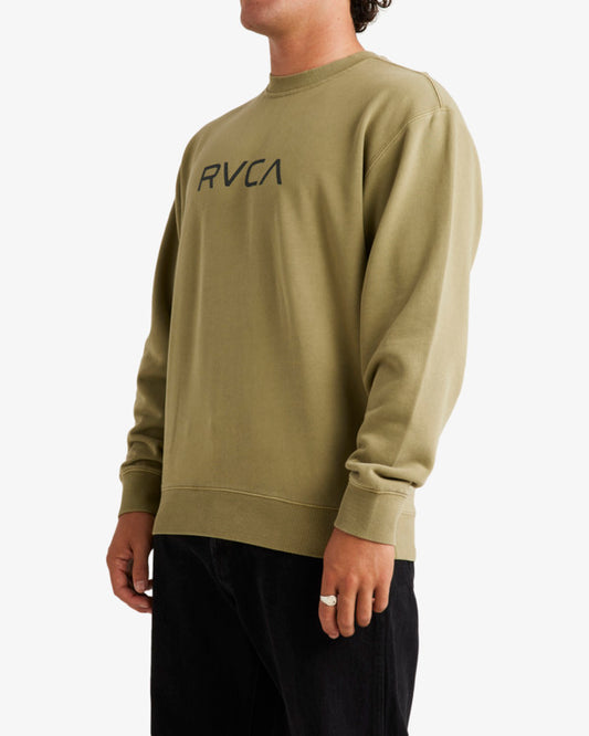 RVCA Big Wash Crew Oregano