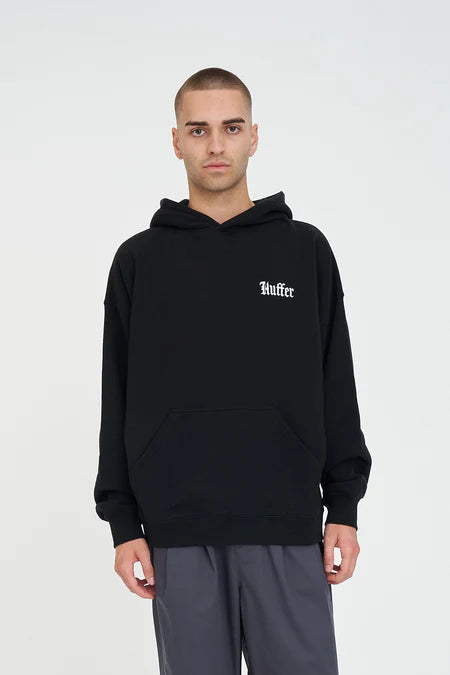 HUFFER Box Centennial Hoodie Black