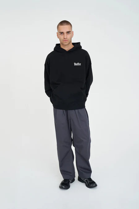 HUFFER Box Centennial Hoodie Black