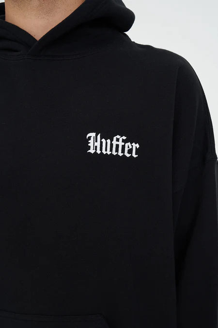 HUFFER Box Centennial Hoodie Black