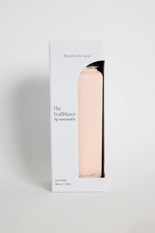 RE:UNION Trailblazer Blush Drink Water Bottle 1 Litre