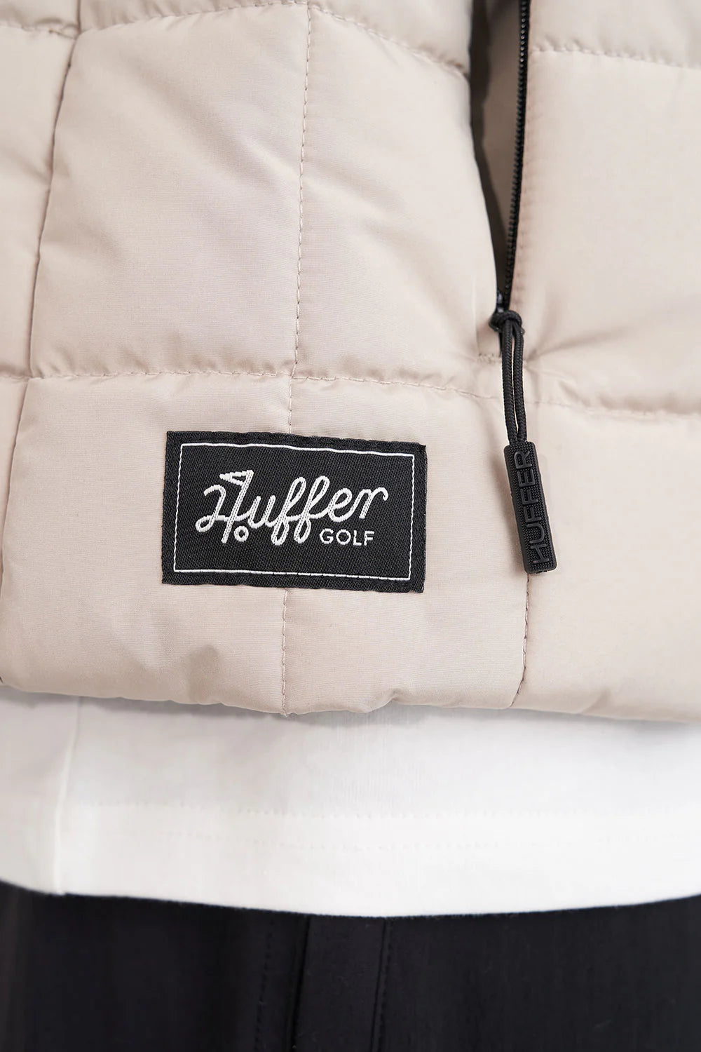 HUFFER GOLF Driver Puffer Vest Putt-ee