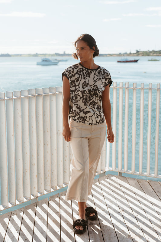 ET ALIA Maya Pant Buttercream