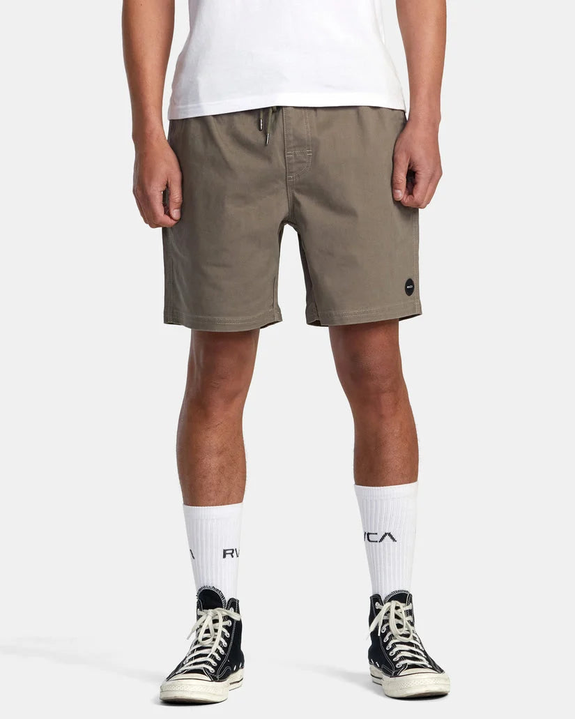 RVCA Escape Elastic Walkshorts Mushroom