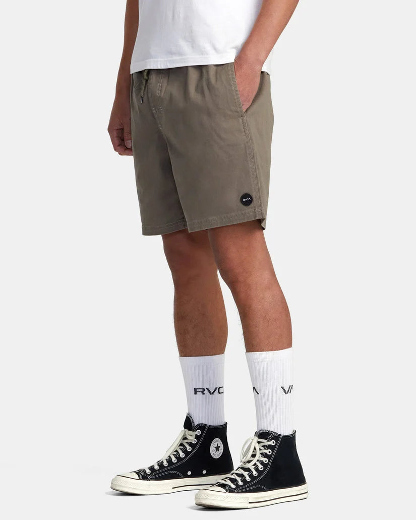 RVCA Escape Elastic Walkshorts Mushroom