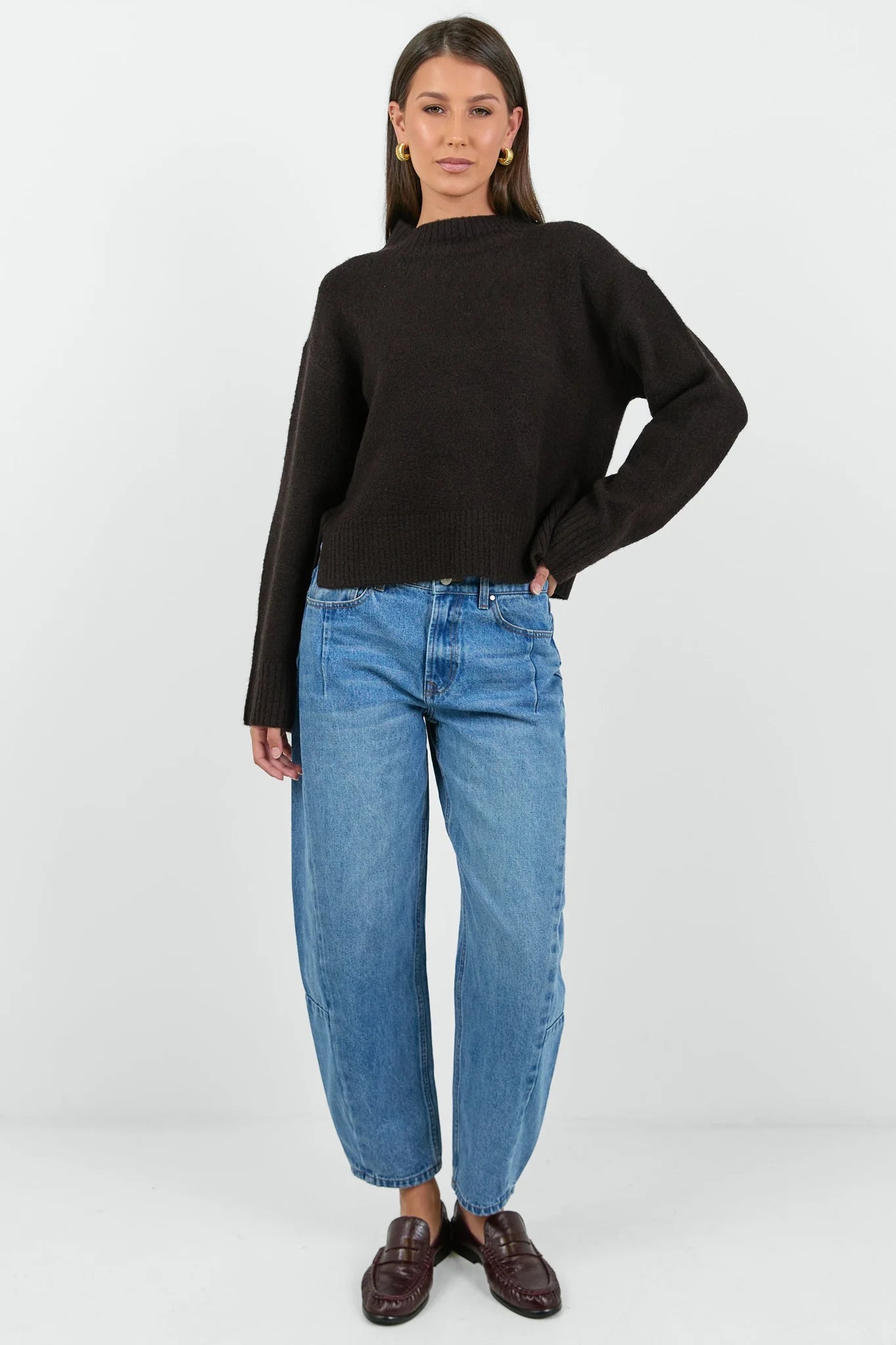 STORIES BE TOLD Forage Knit Chocolate