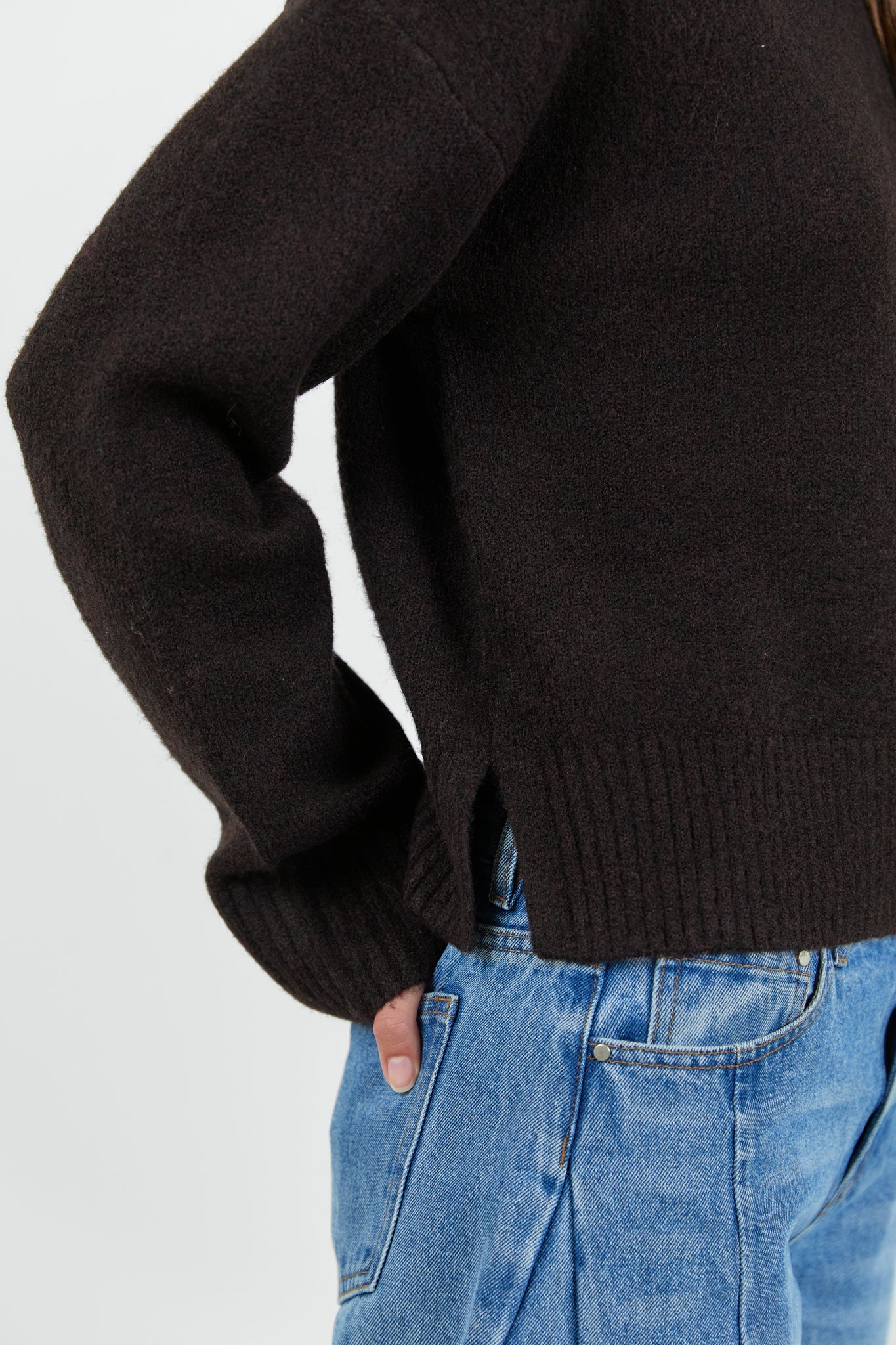 STORIES BE TOLD Forage Knit Chocolate